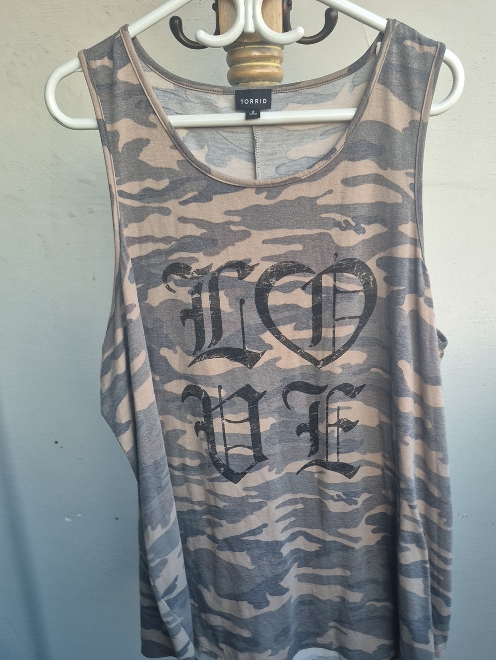 TORRID- CAMO TANK